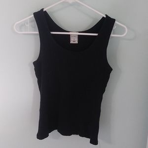 Ribbed Navy Blue Tank